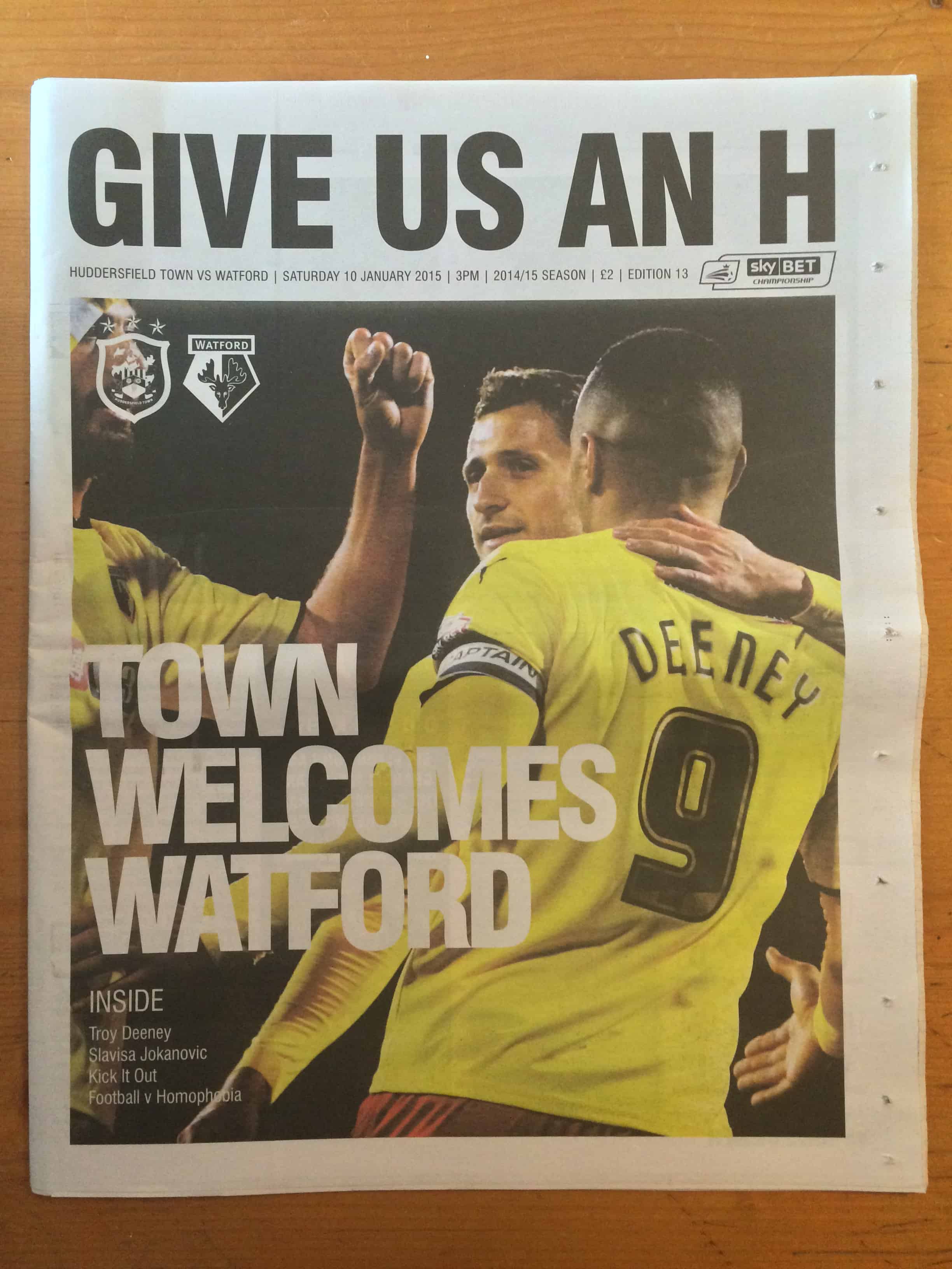 Huddersfield Town FC v Watford FC